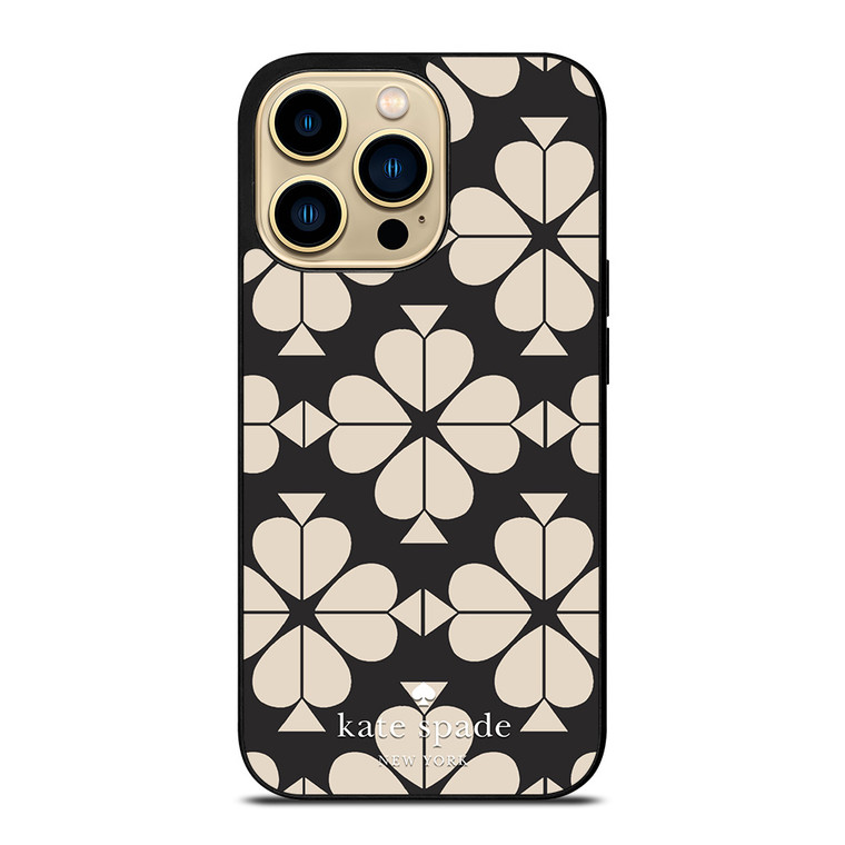 KATE SPADE JACQUARD CREAM iPhone 14 Pro Max Case Cover