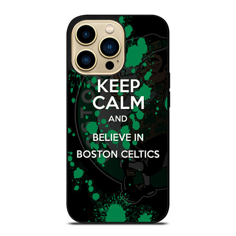 KEEP CALM AND GO BOSTON CELTICS 2 iPhone 14 Pro Max Case Cover
