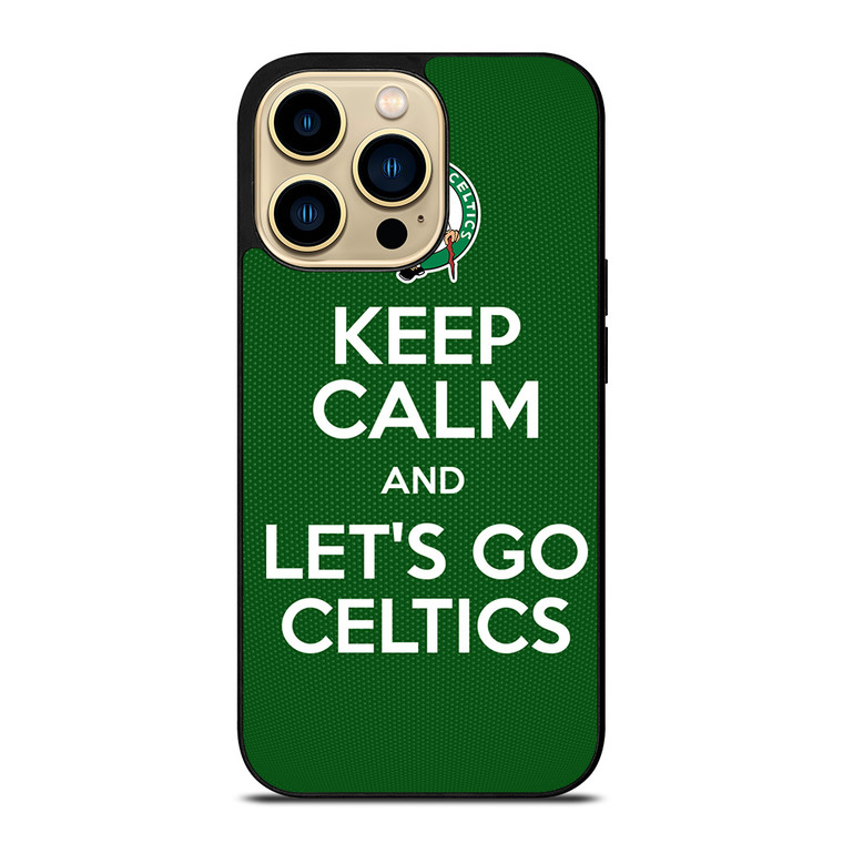 LETS GO BOSTON CELTICS NBA BASKETBALL 2 iPhone 14 Pro Max Case Cover