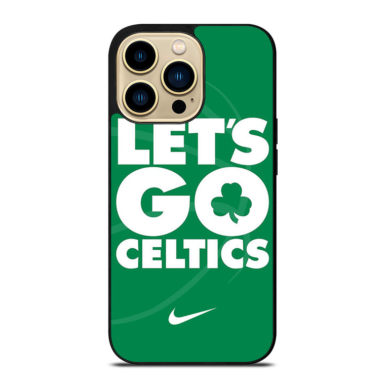 LETS GO BOSTON CELTICS NBA BASKETBALL iPhone 14 Pro Max Case Cover