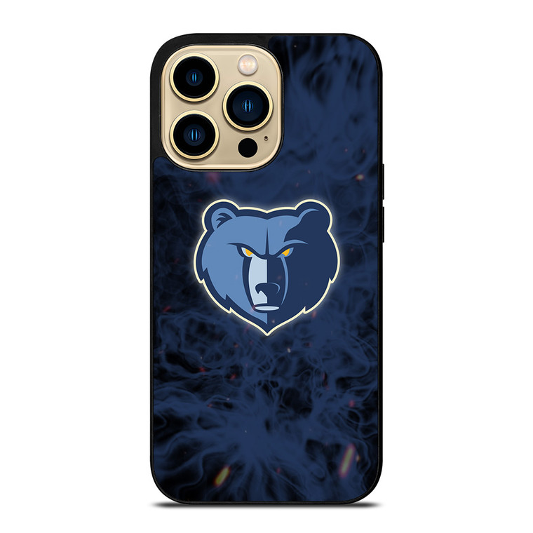 MEMPHIS GRIZZLIES BASKETBALL NBA FIRE iPhone 14 Pro Max Case Cover