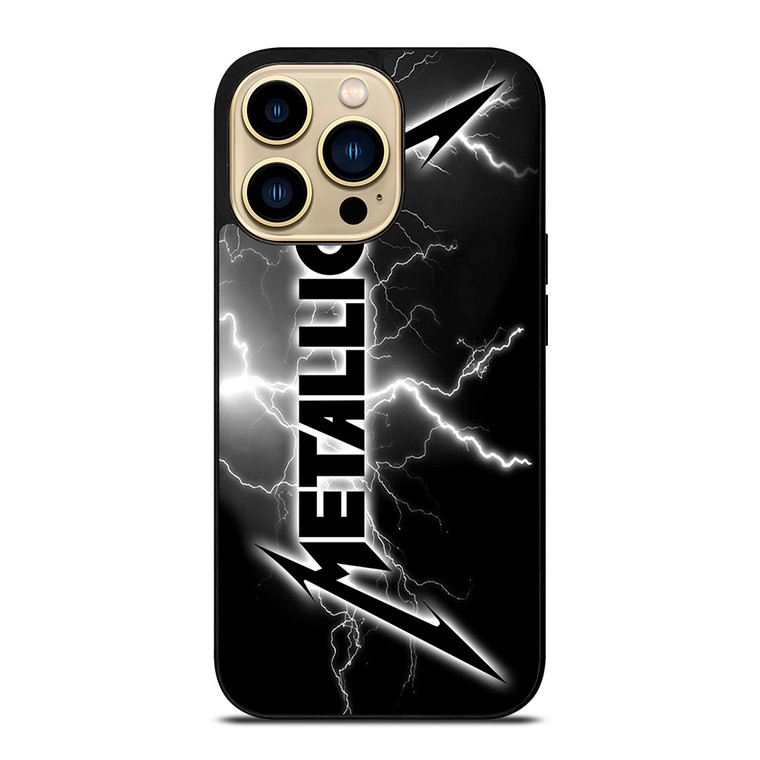 METALLICA ROCK BAND LIGHTNING iPhone 14 Pro Max Case Cover