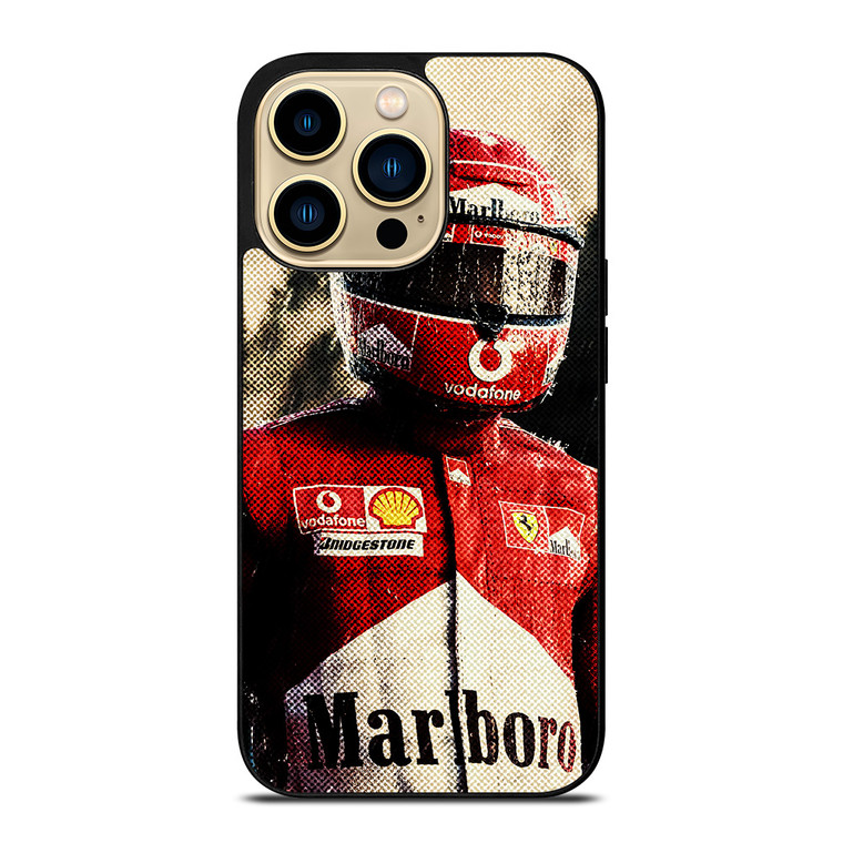 MICHAEL SCHUMACHER FERRARI F1 iPhone 14 Pro Max Case Cover