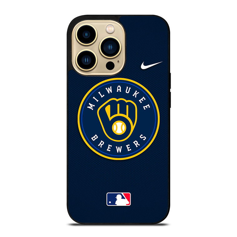 MILWAUKEE BREWERS MLB BASEBALL NIKE iPhone 14 Pro Max Case Cover