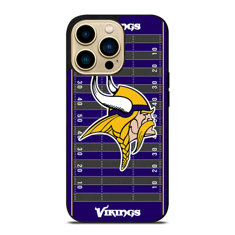 MINNESOTA VIKINGS FOOTBALL FIELD iPhone 14 Pro Max Case Cover