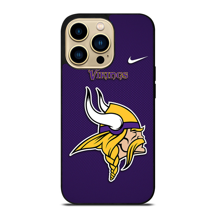 MINNESOTA VIKINGS NFL FOOTBALL NIKE iPhone 14 Pro Max Case Cover