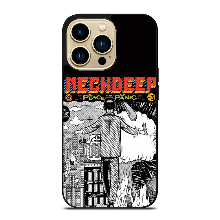 NECK DEEP THE PEACE AND THE PANIC iPhone 14 Pro Max Case Cover NECK DEEP THE PEACE AND THE PANIC iPhone 14 Pro Max Case Cover