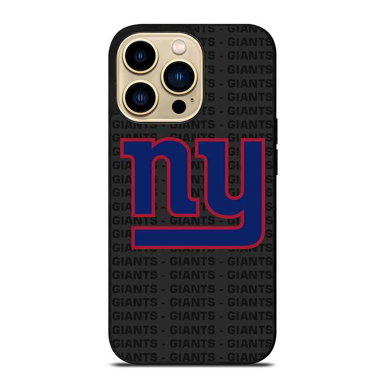NEW YORK GIANTS FOOTBALL TEXT iPhone 14 Pro Max Case Cover