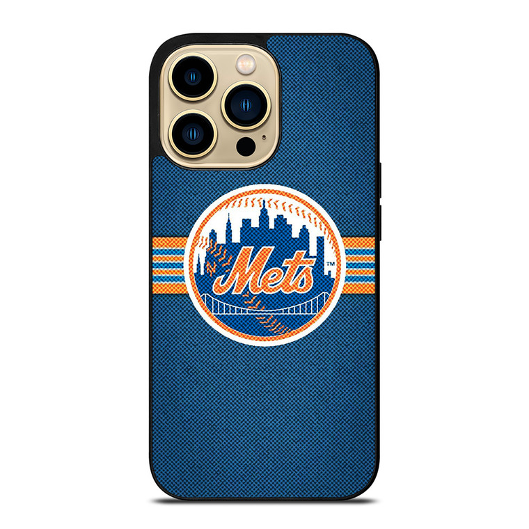 NEW YORK METS MLB BASEBALL LOGO iPhone 14 Pro Max Case Cover