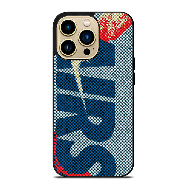 NIKE AIRS BLUE iPhone 14 Pro Max Case Cover