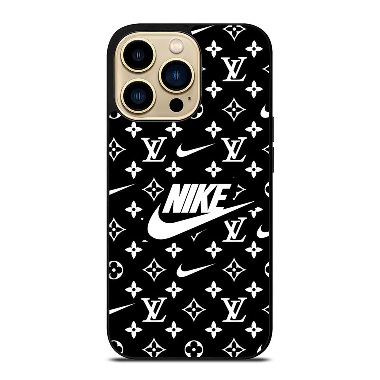 NIKE X LOUIS VUITTON BLACK iPhone 14 Pro Max Case Cover