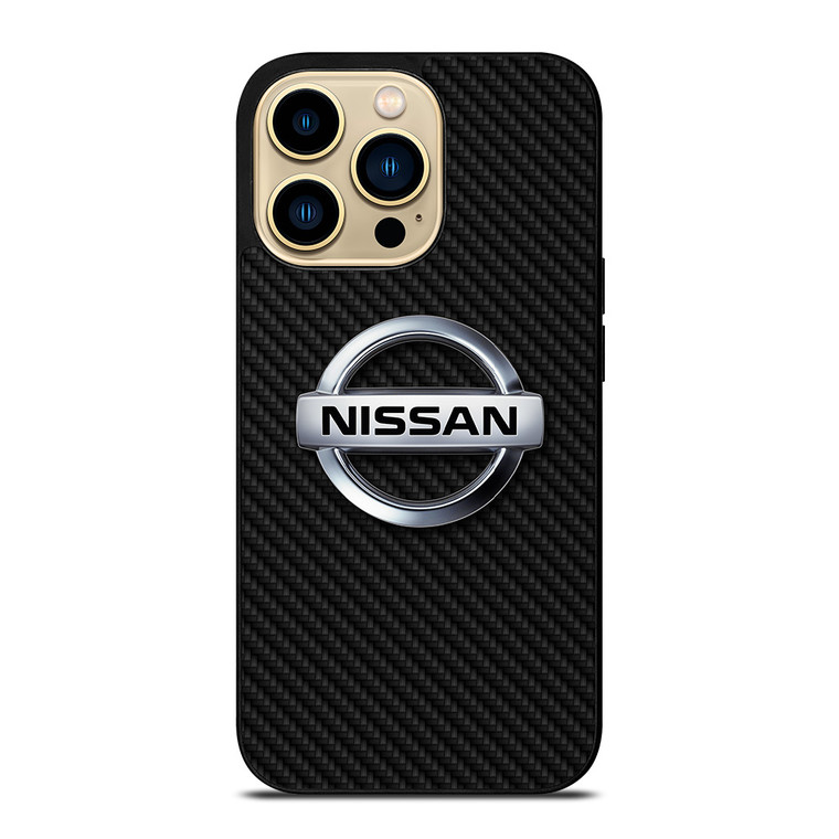 NISSAN AUTOMOBILE CARBON FIBER iPhone 14 Pro Max Case Cover