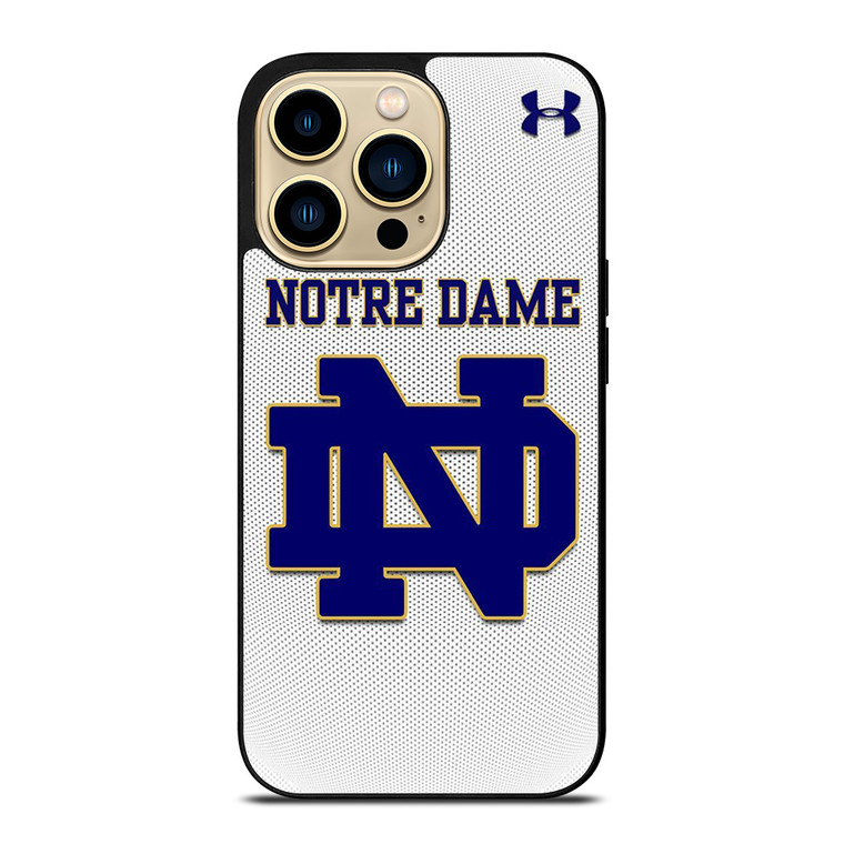NOTRE DAME FIGHTING UNDER ARMOUR 2 iPhone 14 Pro Max Case Cover