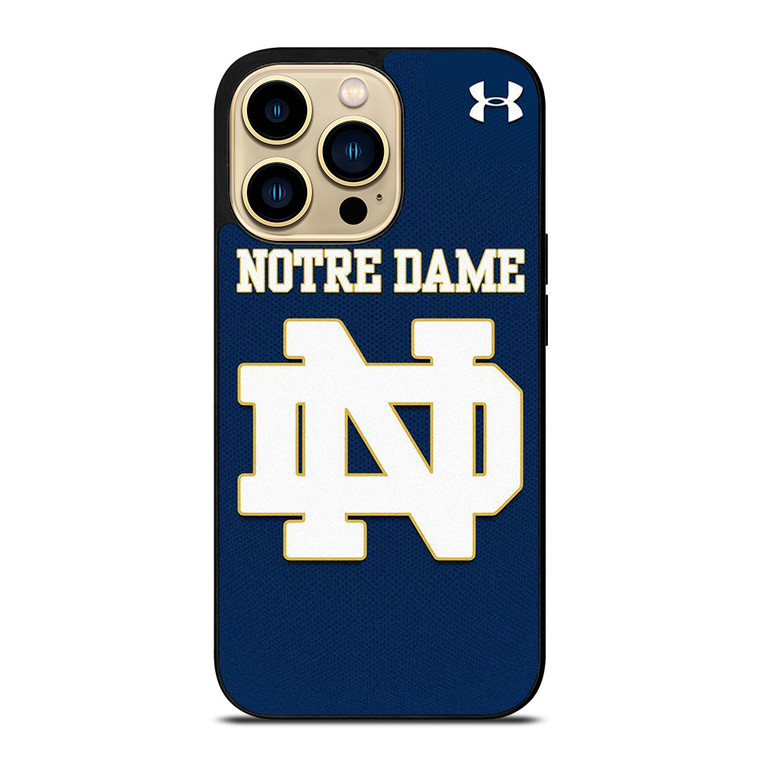 NOTRE DAME FIGHTING UNDER ARMOUR iPhone 14 Pro Max Case Cover