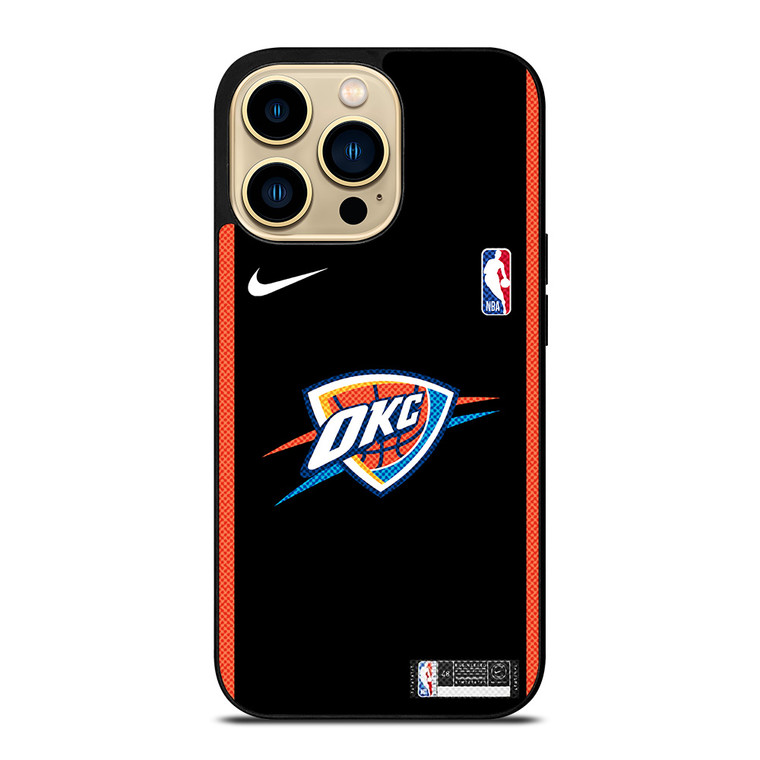 OKLAHOMA CITY THUNDER NIKE NBA BASKETBALL iPhone 14 Pro Max Case Cover