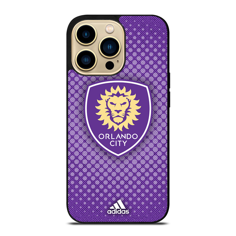 ORLANDO CITY FC SOCCER MLS ADIDAS iPhone 14 Pro Max Case Cover