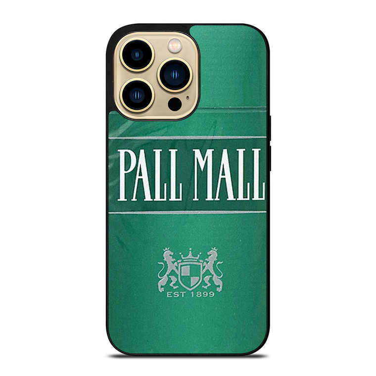 PALL MALL CIGARETTES GREEN iPhone 14 Pro Max Case Cover