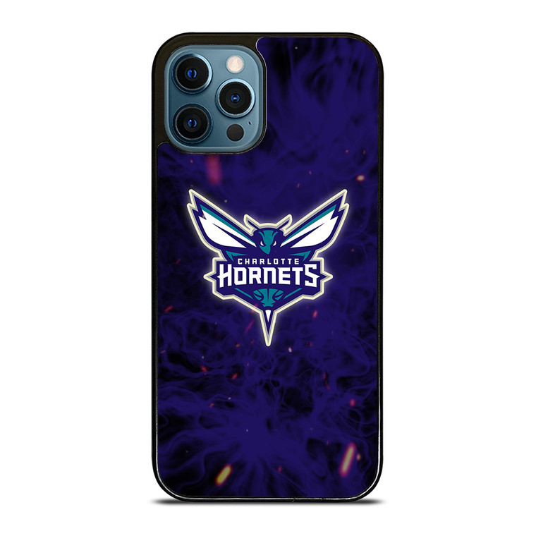 CHARLOTTE HORNETS BASKETBALL NBA FIRE iPhone 12 Pro Max Case Cover