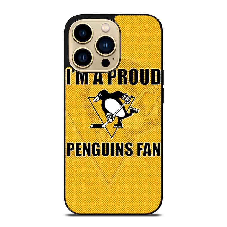 PITTSBURGH PENGUINS NHL HOCKEY FANS 3 iPhone 14 Pro Max Case Cover