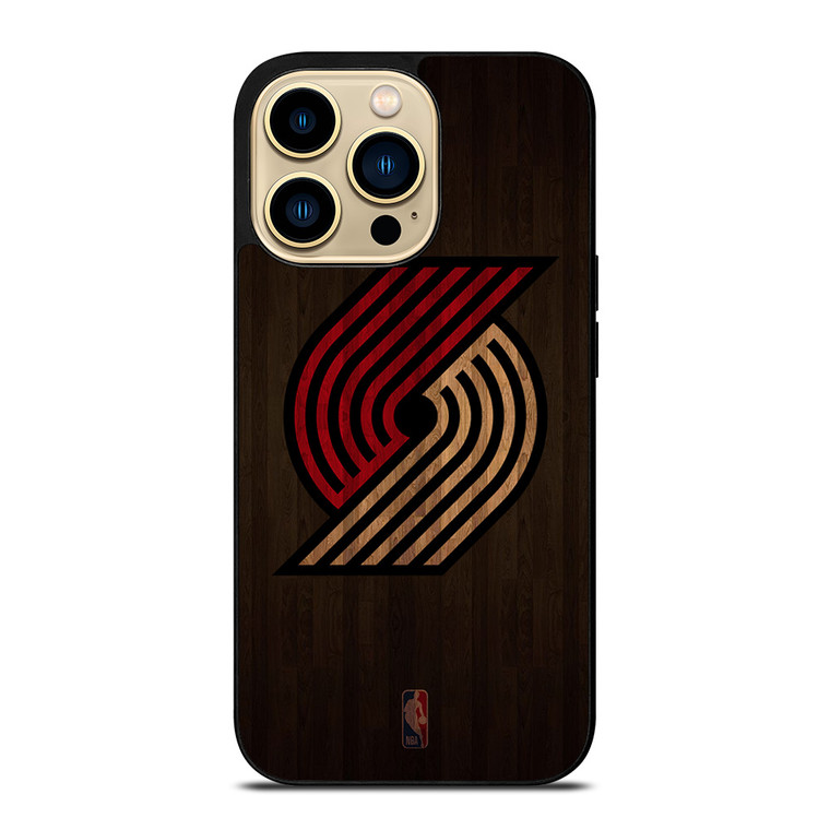 PORTLAND TRAIL BLAZERS BASKETBALL COURT NBA iPhone 14 Pro Max Case Cover