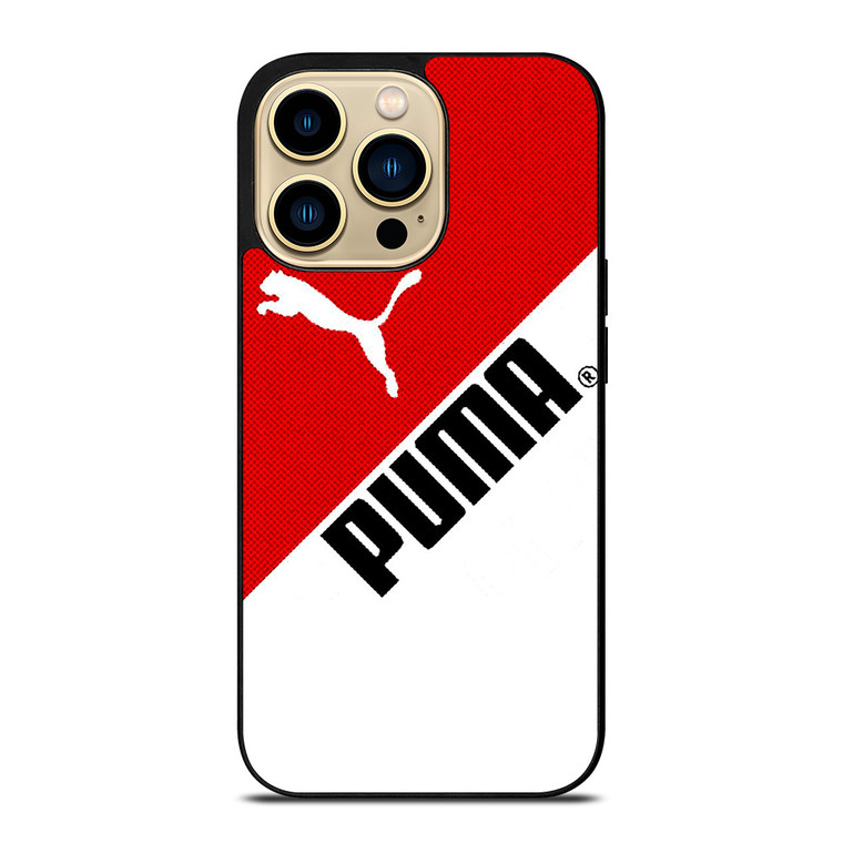 PUMA RED LOGO iPhone 14 Pro Max Case Cover