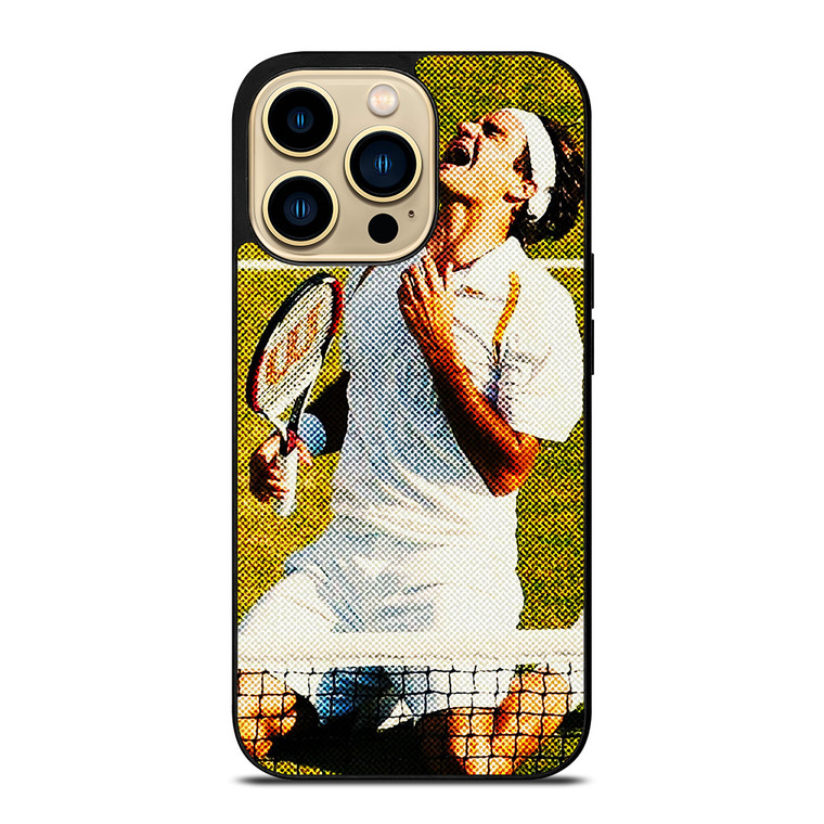 ROGER FEDERER TENNIS iPhone 14 Pro Max Case Cover