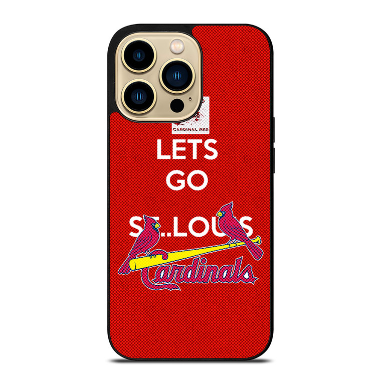SAINT LOUIS CARDINALS MLB BASEBALL FANS iPhone 14 Pro Max Case Cover