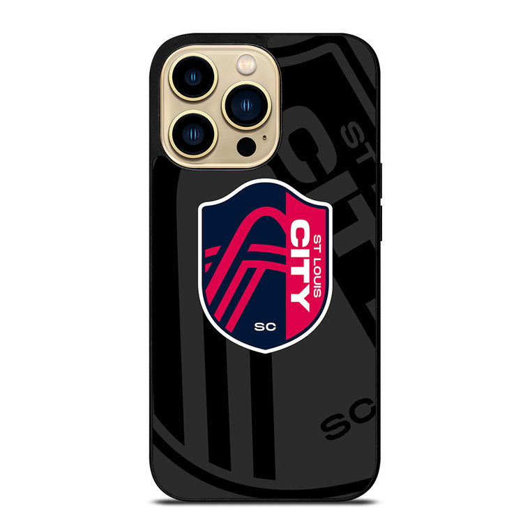 SAINT LOUIS CITY MLS BLACK iPhone 14 Pro Max Case Cover