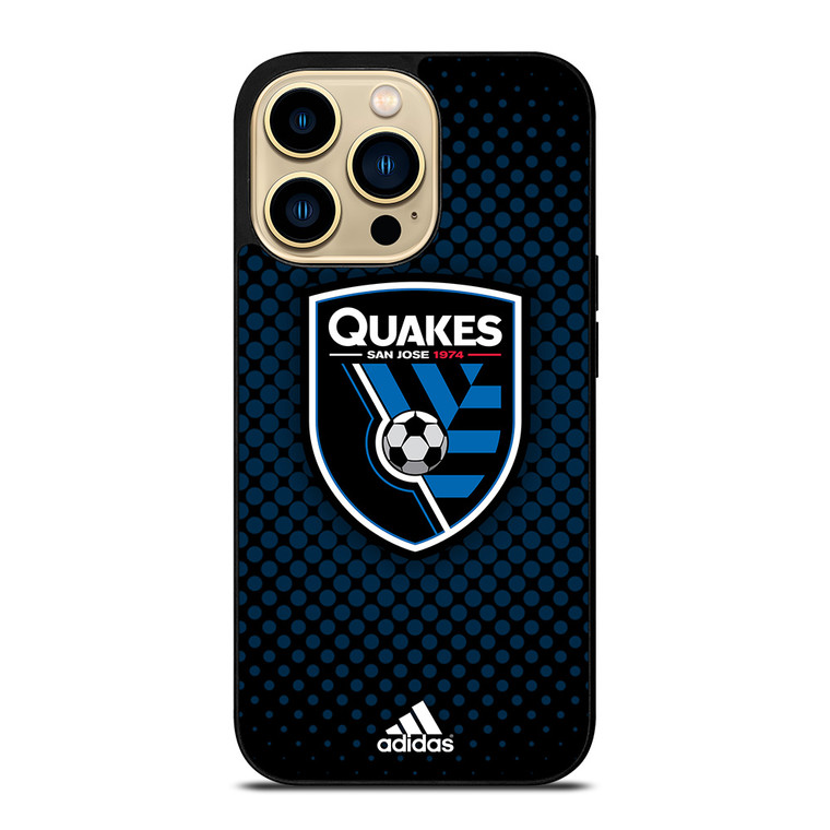 SAN JOSE EARTHQUAKES SOCCER MLS ADIDAS iPhone 14 Pro Max Case Cover