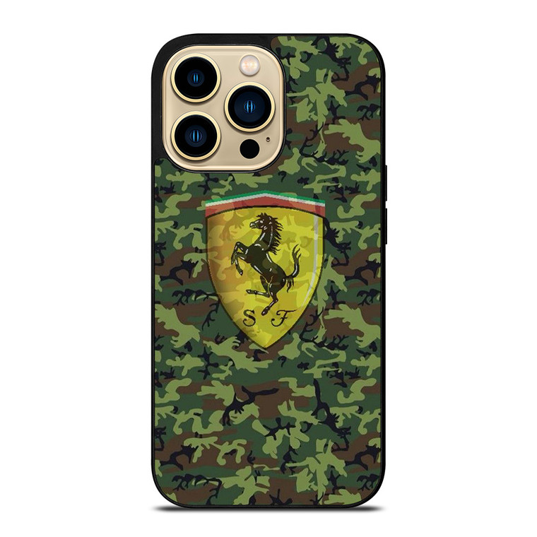 SCUDERIA FERRARI F1 CAMO iPhone 14 Pro Max Case Cover