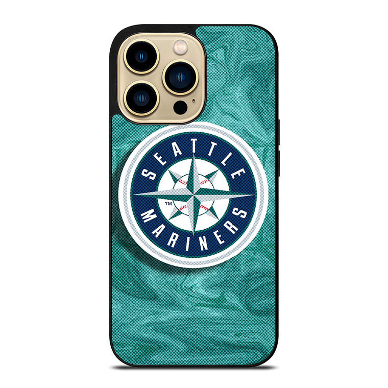 SEATTLE MARINERS MLB BASEBALL LOGO 2 iPhone 14 Pro Max Case Cover