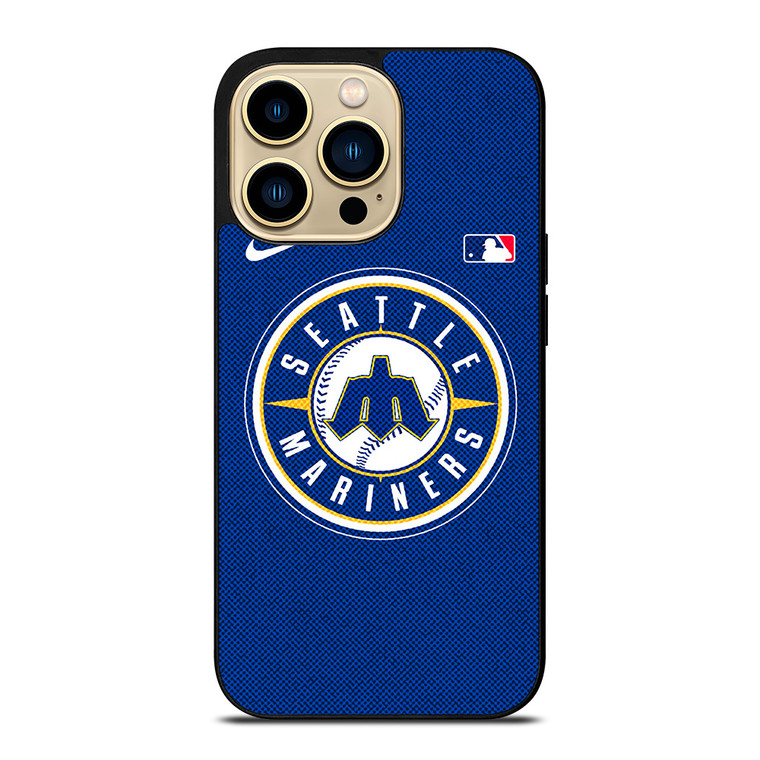 SEATTLE MARINERS MLB BASEBALL LOGO iPhone 14 Pro Max Case Cover