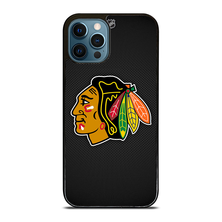CHICAGO BLACKHAWKS HOCKEY NHL LOGO iPhone 12 Pro Max Case Cover