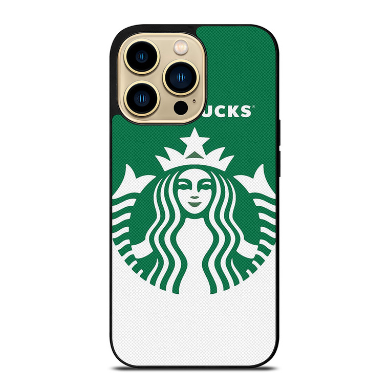 STARBUCKS COFFEE LOGO GREEN iPhone 14 Pro Max Case Cover