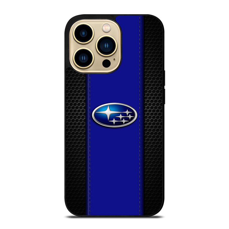SUBARU CAR METAL CARBON iPhone 14 Pro Max Case Cover