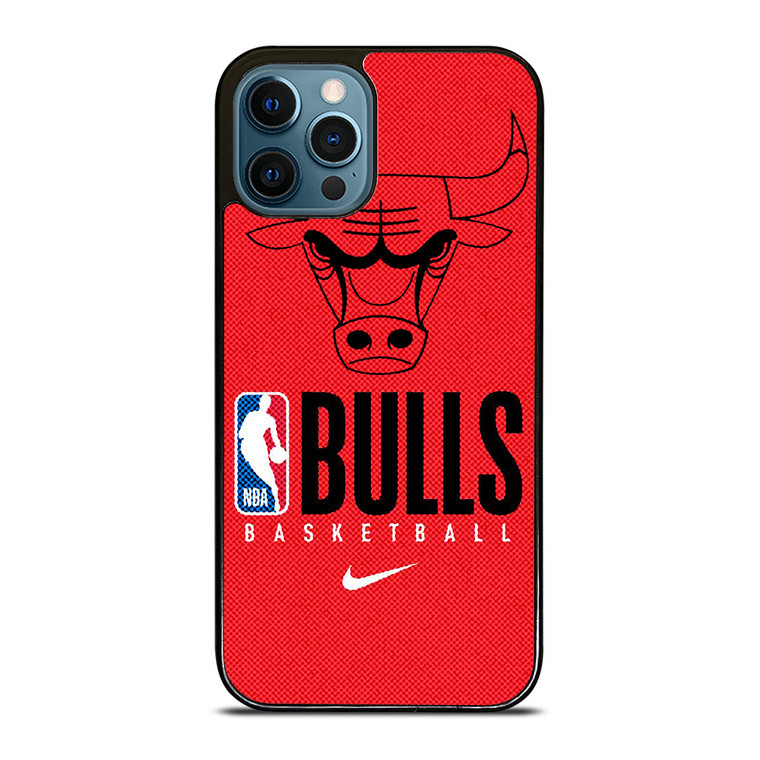 CHICAGO BULLS NBA BASKETBALL LOGO iPhone 12 Pro Max Case Cover