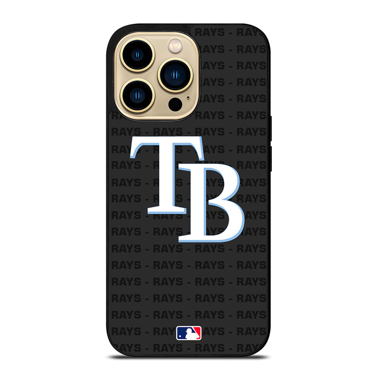 TAMPA BAY RAYS BASEBALL BLACK iPhone 14 Pro Max Case Cover