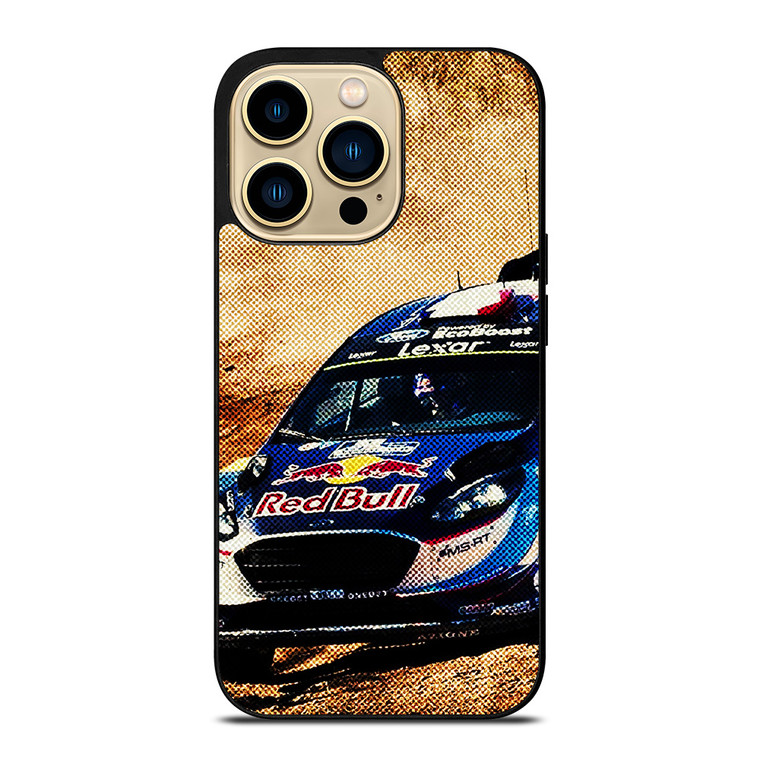 WRC RALLY SEBASTIEN OGIER FORD iPhone 14 Pro Max Case Cover