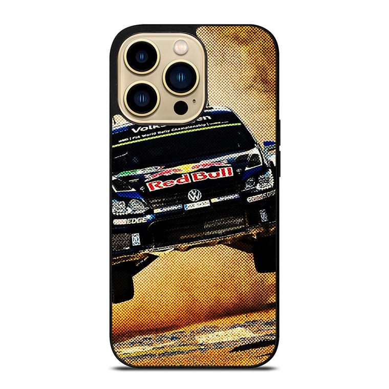 WRC RALLY VOLKSWAGEN POLO 2 iPhone 14 Pro Max Case Cover