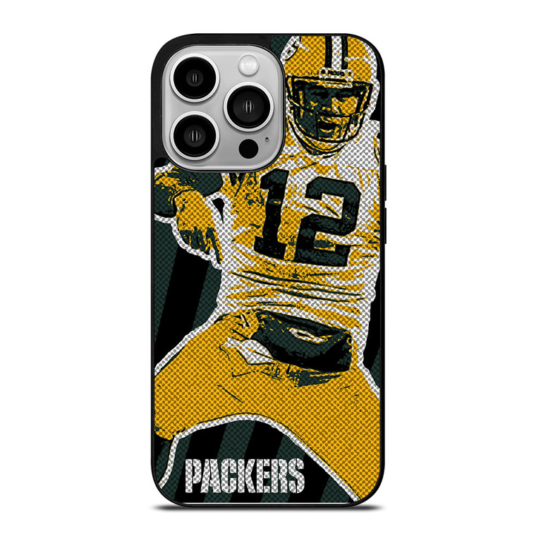 AARON RODGERS GREEN BAY PACKERS NFL 2 iPhone 14 Pro Case Cover