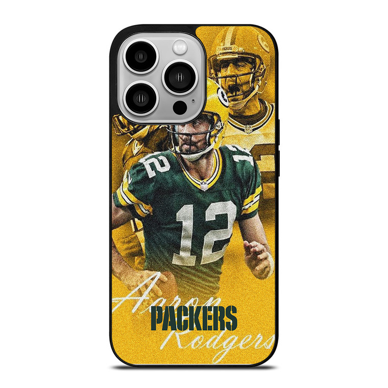 AARON RODGERS GREEN BAY PACKERS NFL iPhone 14 Pro Case Cover