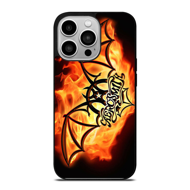 AEROSMITH ROCK BAND FIRE iPhone 14 Pro Case Cover