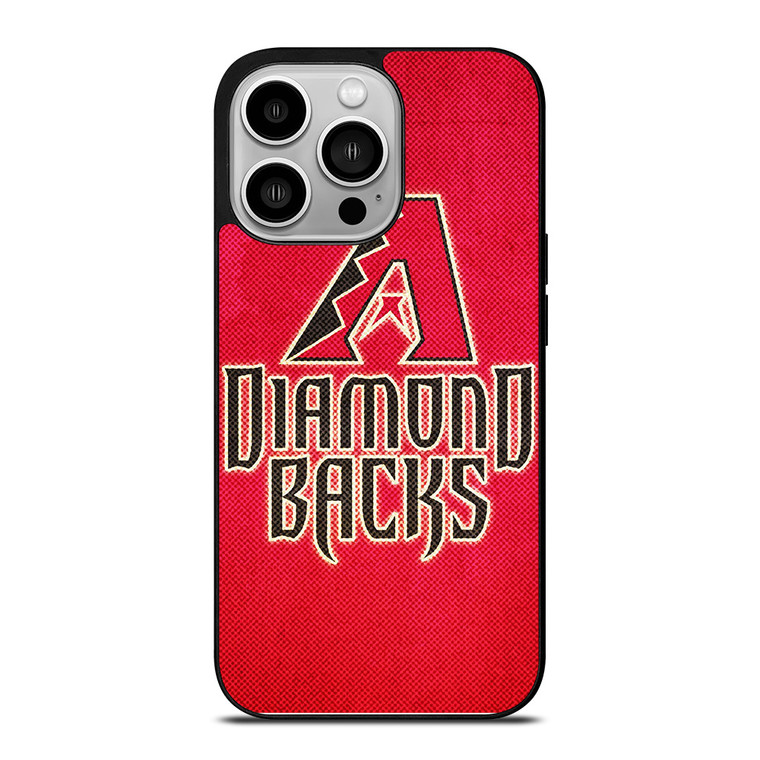 ARIZONA DIAMONDBACKS MLB BASEBALL RED iPhone 14 Pro Case Cover