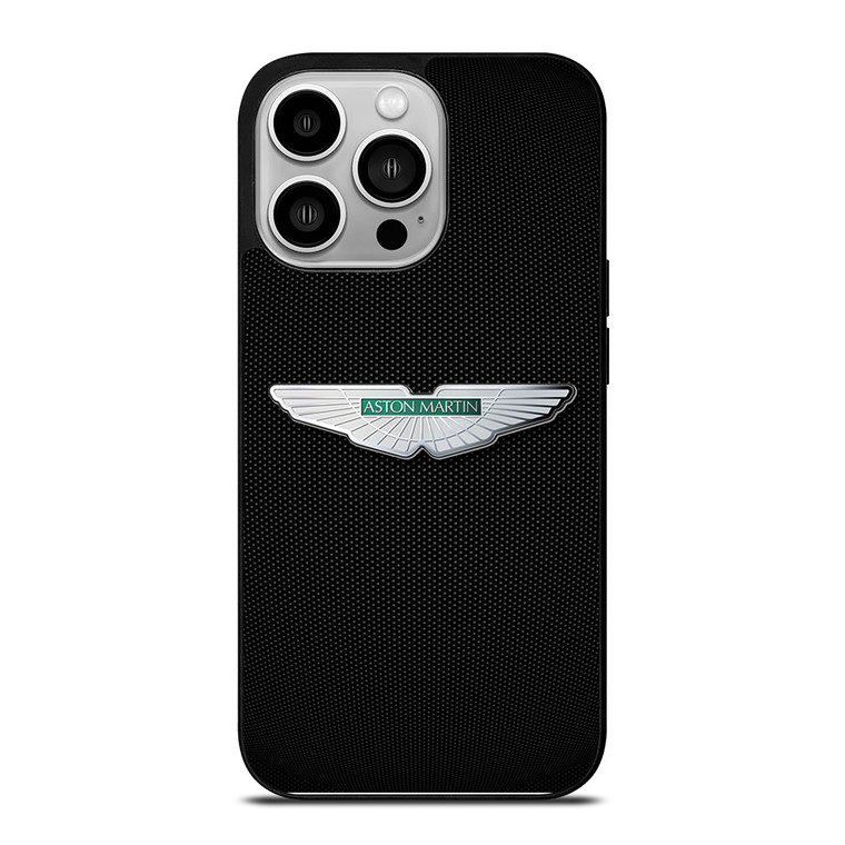 ASTON MARTIN CARBON FIBER iPhone 14 Pro Case Cover