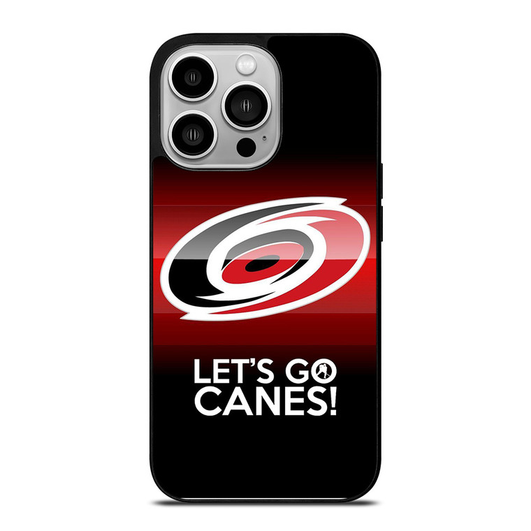 CAROLINA HURRICANES NHL HOCKEY FANS iPhone 14 Pro Case Cover