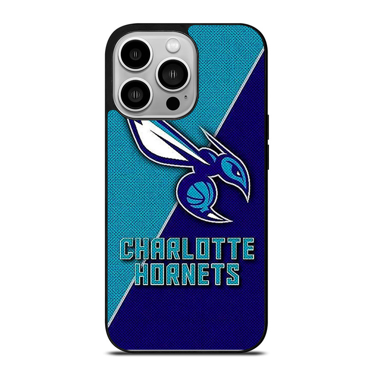 CHARLOTTE HORNETS NBA BASKETBALL LOGO iPhone 14 Pro Case Cover