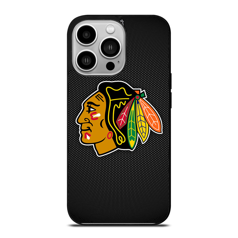 CHICAGO BLACKHAWKS HOCKEY NHL LOGO iPhone 14 Pro Case Cover
