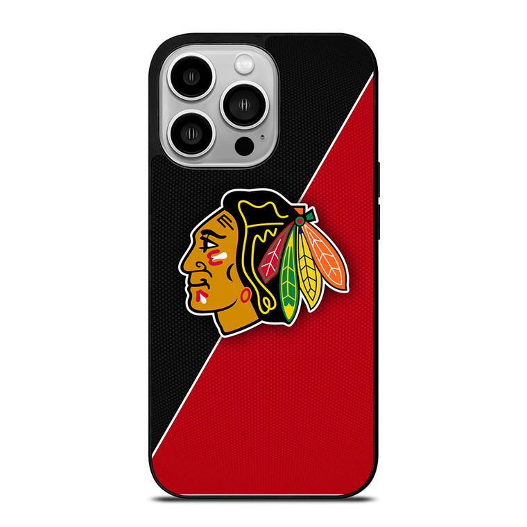 CHICAGO BLACKHAWKS NHL HOCKEY LOGO iPhone 14 Pro Case Cover