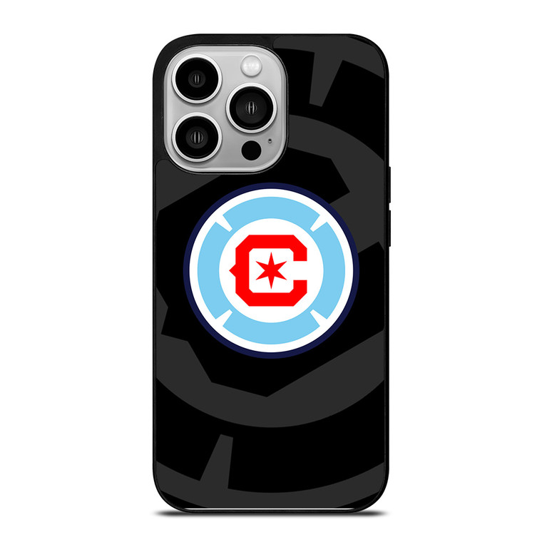 CHICAGO FIRE MLS BLACK iPhone 14 Pro Case Cover