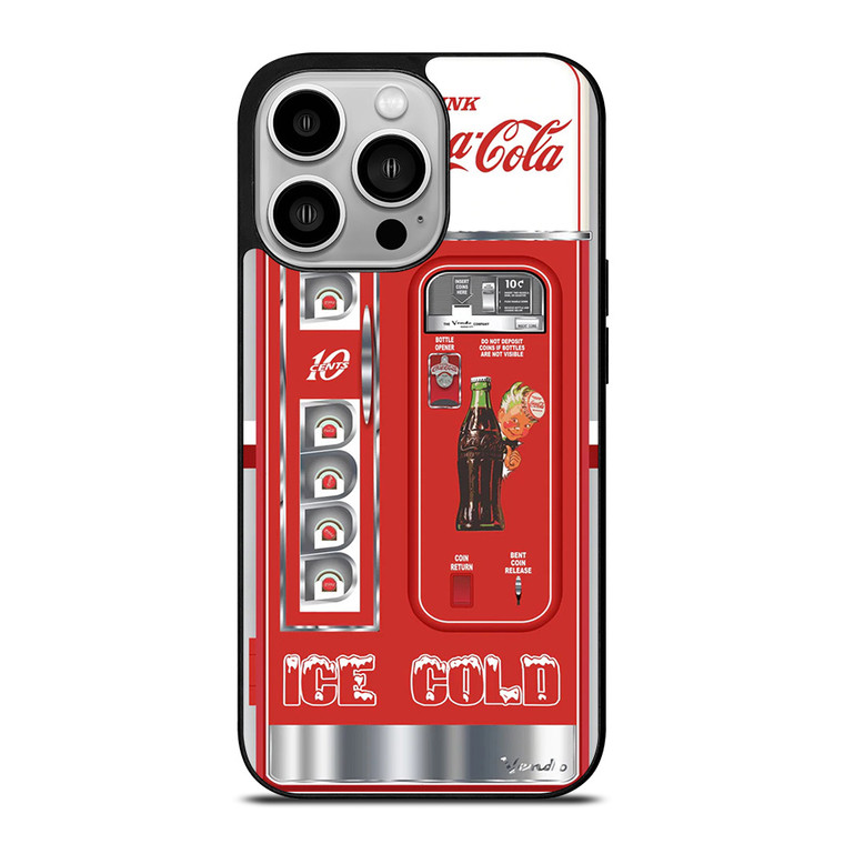 COCA COLA COKE VENDING MACHINE iPhone 14 Pro Case Cover